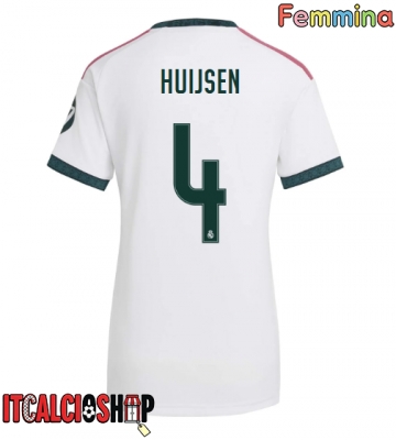 Real Madrid Dean Huijsen #4 Prima Maglia Femmina 2026-27 Manica Corta